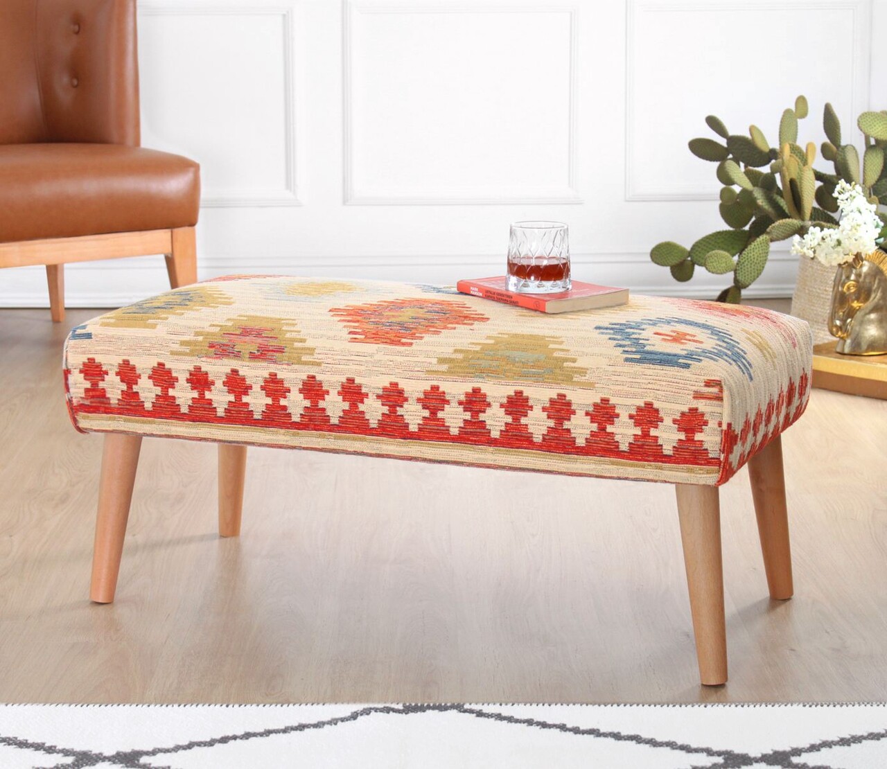 Banca, Atelier del Sofa, 209FLF1433, 50% bumbac, 50% in, Crem - imagine 7
